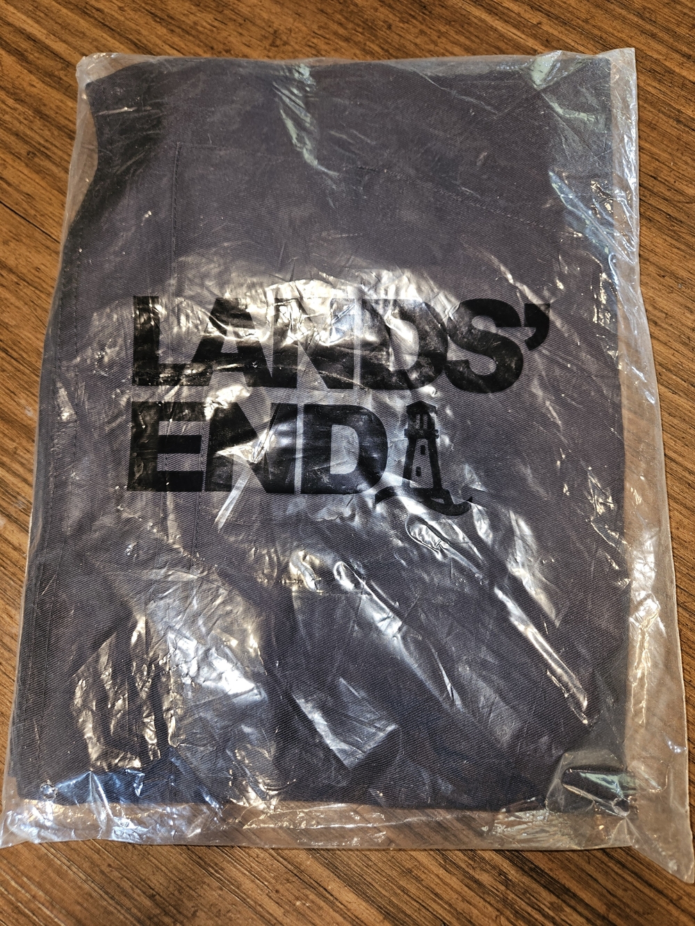 Lands' End Navy Blue Kitchen Apron